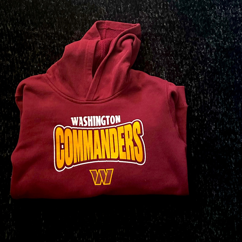 NFL Team Washington Commanders Youth Hoodie